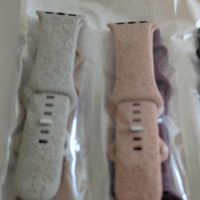 Embossed Apple Watch Bands