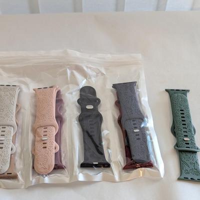 Embossed Apple Watch Bands