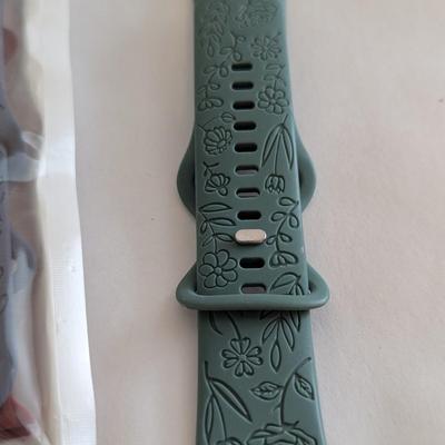 Embossed Apple Watch Bands