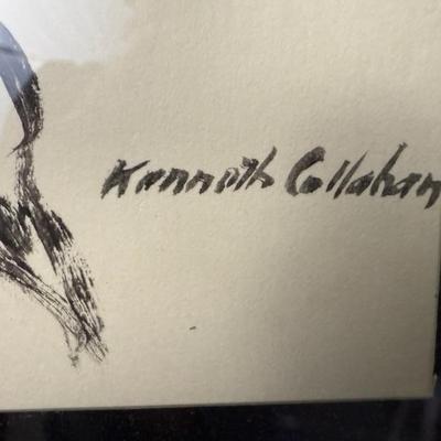 Original Signed Kenneth Callahan Art & Memorabilia
