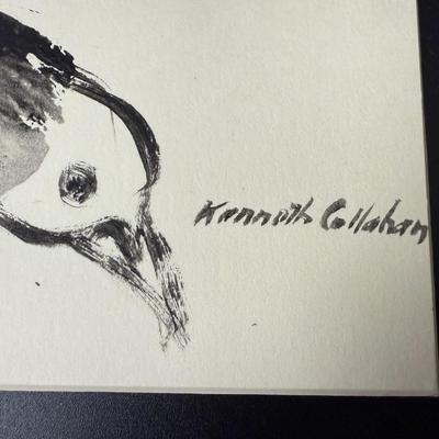 Original Signed Kenneth Callahan Art Pieces & Memorabilia