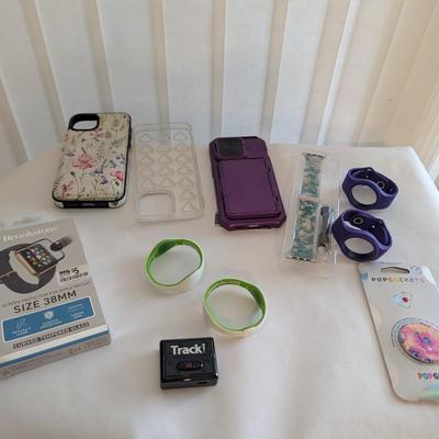 Watch Bands & Phone Cases & Real Time Worldwide GPS Tracker