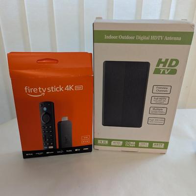 FireTV Stick 4K & Indoor/Outdoor Digital HDTV Antenna