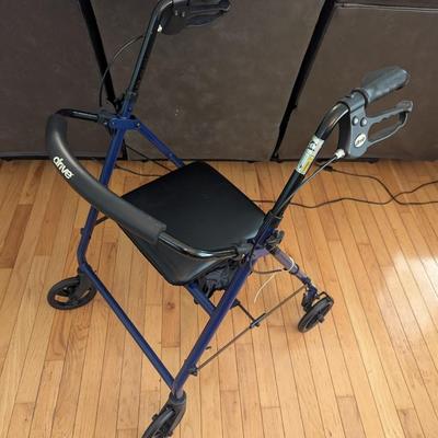 Rolling Walker With Seat