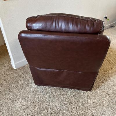 ASHLEY FURNITURE ELECTRIC LEATHER RECLINER