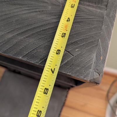 Shelving Unit With Bottom Shelf Folds Down