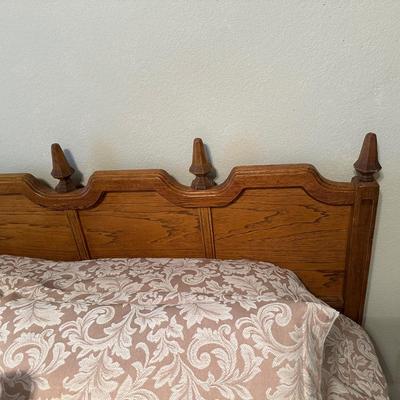 QUEEN CLEAN CLASSIC REST MATTRESS SET WITH HEADBOARD AND FRAME PLUS BEDDING