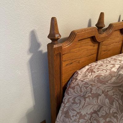 QUEEN CLEAN CLASSIC REST MATTRESS SET WITH HEADBOARD AND FRAME PLUS BEDDING