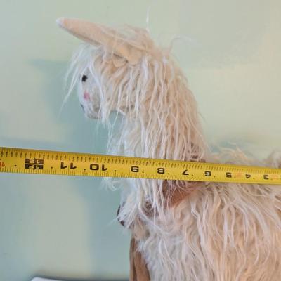 Vintage Lama Figurine With Bell