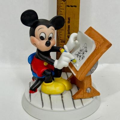 Vintage Disney "Self Portrait" MICKEY MOUSE Figurine