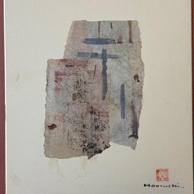 Original Paul Horiuchi Painting - Artist Signed
