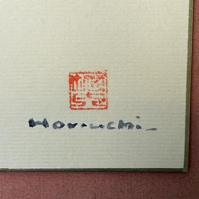 Original Paul Horiuchi Painting - Artist Signed