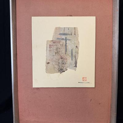 Original Paul Horiuchi Painting - Artist Signed