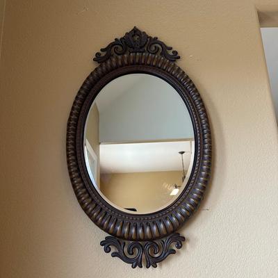 ORNATE WALL MIRROR
