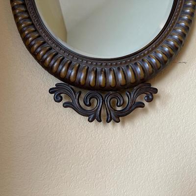 ORNATE WALL MIRROR