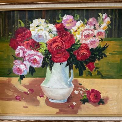 A BEAUTIFUL FRAMED PAINTING