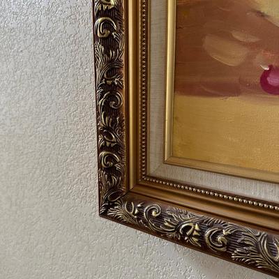 A BEAUTIFUL FRAMED PAINTING