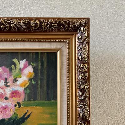 A BEAUTIFUL FRAMED PAINTING