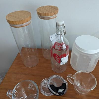 Glass/Plastic Storage Containers