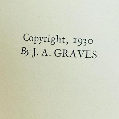 Vintage Book: California Memories by Jackson A. Graves