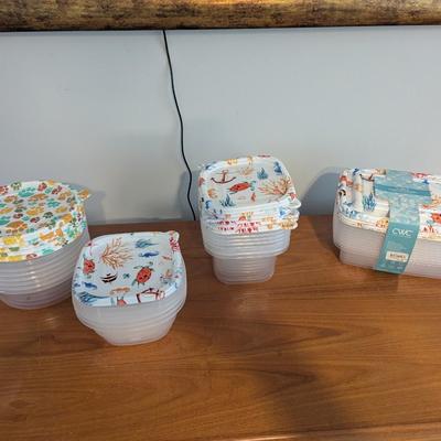 Storage Containers With Decorative Lids
