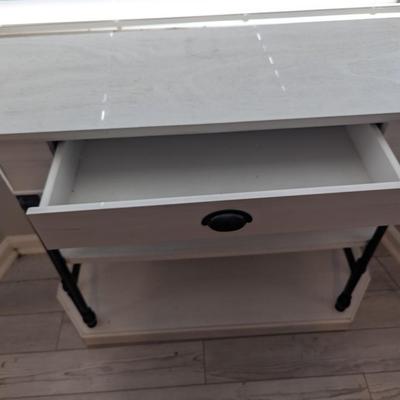 Craft Style 3 Tier Single Drawer Table