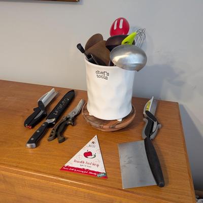 Chef Tools Container With Lazy Susan
