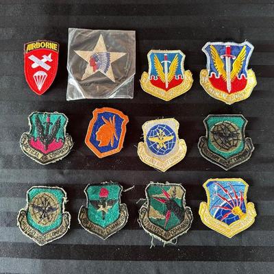 A COLLECTION OF AIR FORCE PATCHES