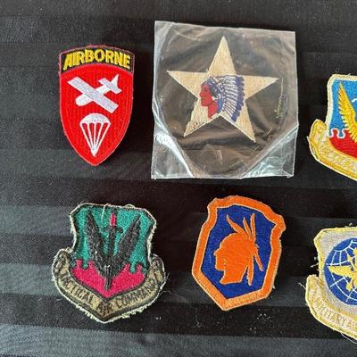 A COLLECTION OF AIR FORCE PATCHES