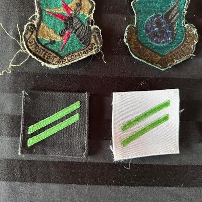 A COLLECTION OF AIR FORCE PATCHES