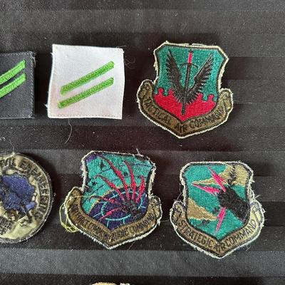 A COLLECTION OF AIR FORCE PATCHES