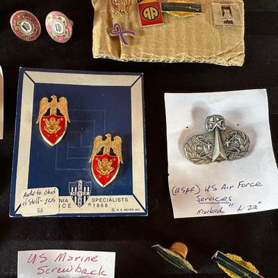 MILITARY PINS