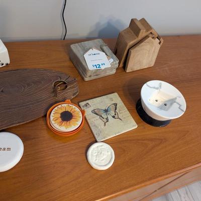 Collection Of Coasters & Candle Warmers