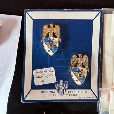 MILITARY PINS AND MEDALS