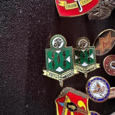 MILITARY PINS AND MEDALS