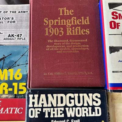 MAINLY BOOKS ON FIREARMS