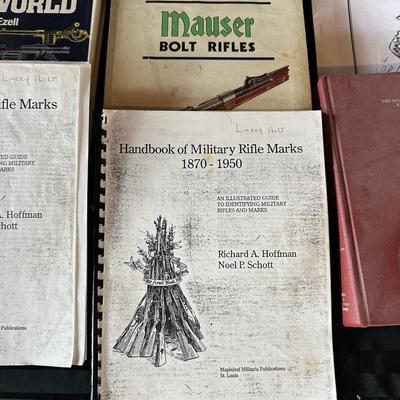 MAINLY BOOKS ON FIREARMS