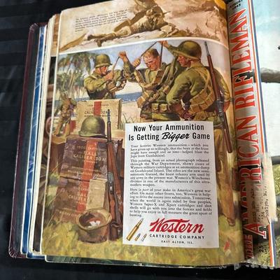 1943 - 1945 AMERICAN RIFLEMAN MAGAZINES