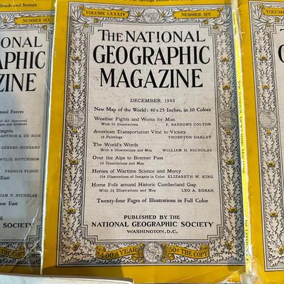 THE TRADING POST MAGAZINES, VINTAGE NATIONAL GEOGRAPHIC MAGAZINES, MILITARY MAGAZINES AND MORE