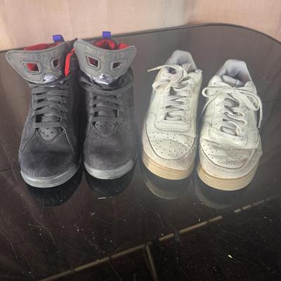 NIKE AIR JORDAN AND NIKE TENNIS SHOES