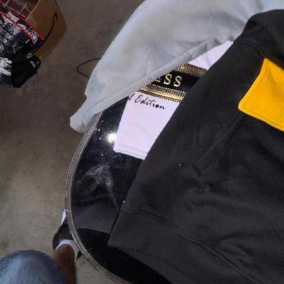 A VARIETY OF SHIRTS, HOODIE AND JEANS