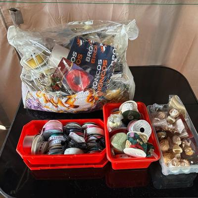 PORCELAIN DOLL HEADS AND OTHER CRAFT SUPPLIES