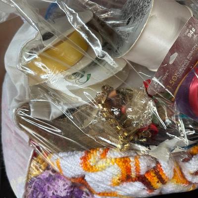 PORCELAIN DOLL HEADS AND OTHER CRAFT SUPPLIES
