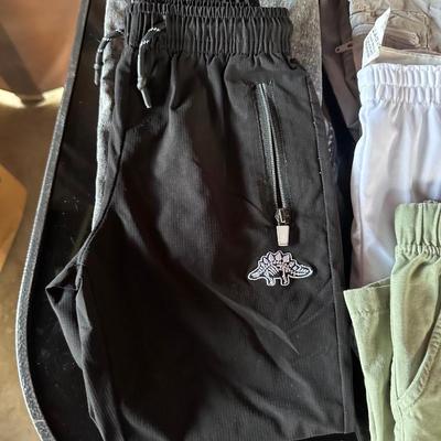 BOYS CLOTHES 8-9 AND SHOES SIZE 1