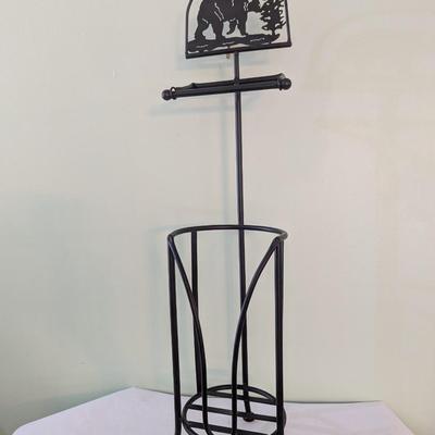Bear Toilet Roll Holder