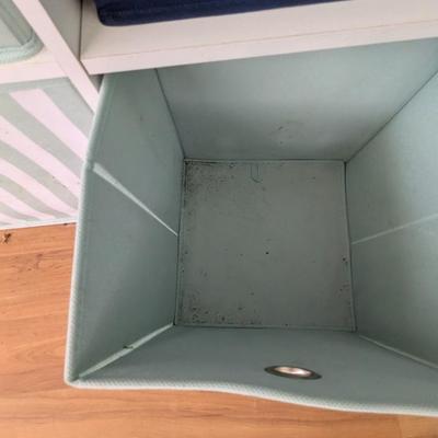 Cube Storage Organizer with Fabric Bin Baskets