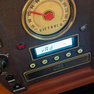 Victrola Model VTA=754B Radio Record Player with Remote