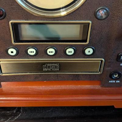 Victrola Model VTA=754B Radio Record Player with Remote