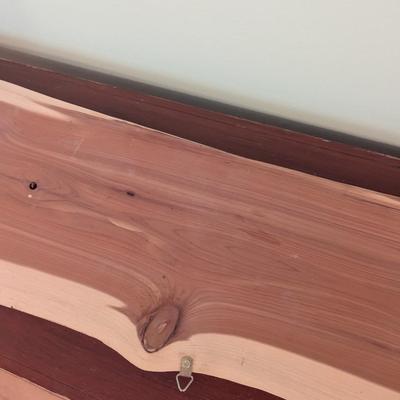 Wood Wall Decor With Felted Bears