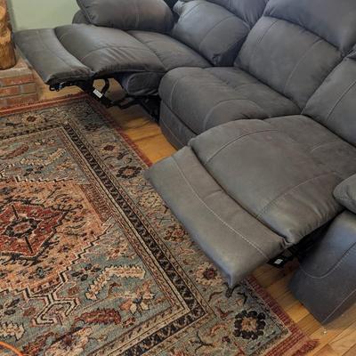 Electric Sofa with Adjustable Head Rest & Extension Feature
